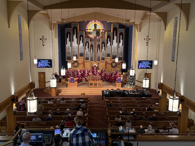 First United Methodist Church Birdeye View